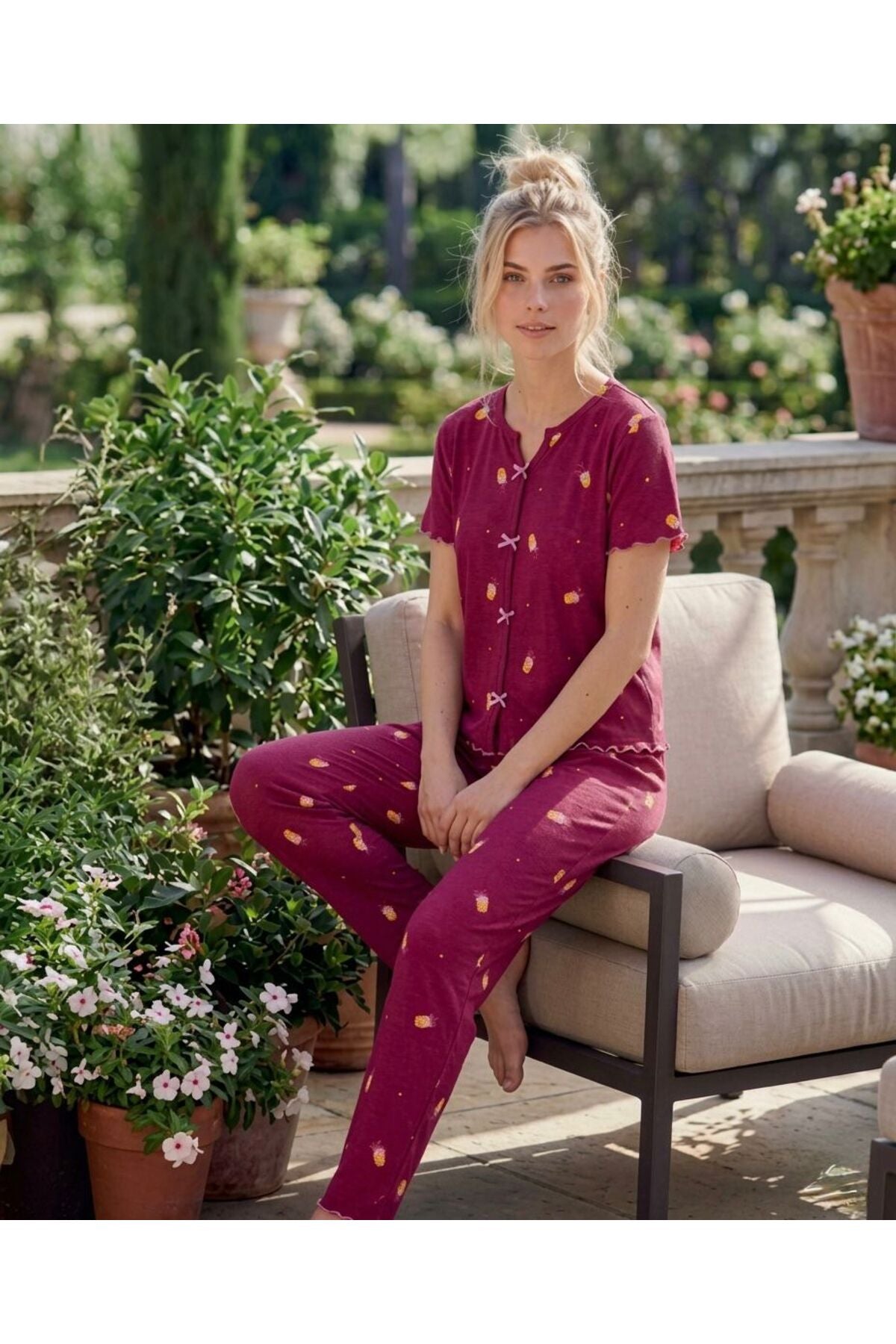 Kaşkorse Pijama Takımı
