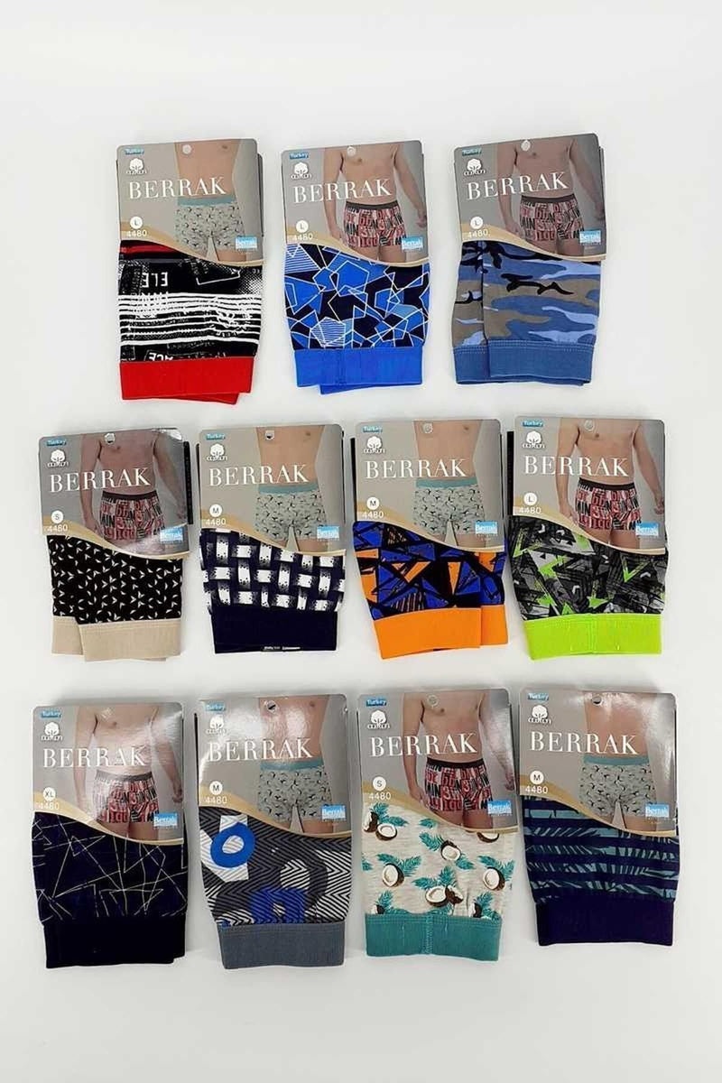 7li Trend Desen Erkek Boxer