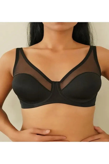 Kadın Toparlayıcı Tüllü Ince B-c Cup Sütyen 9200