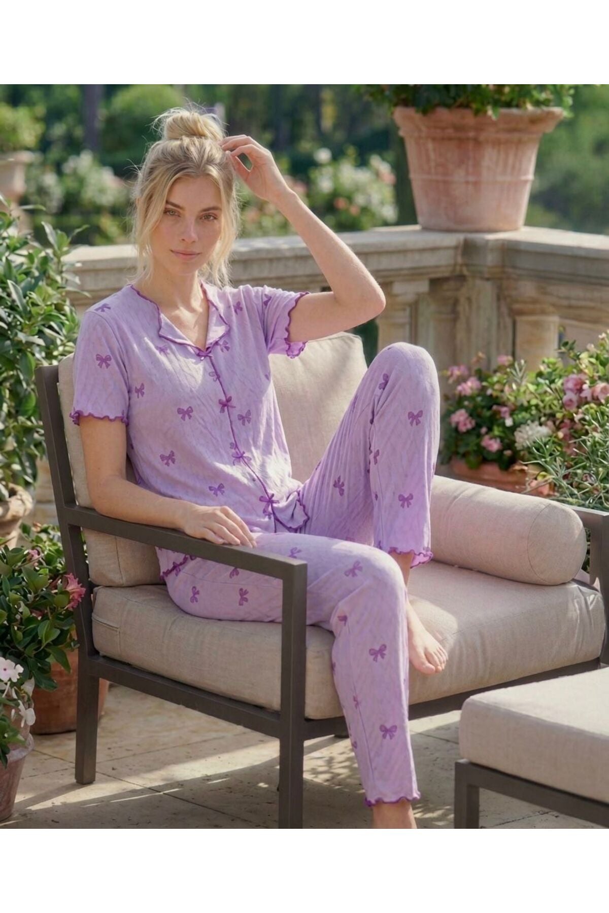 Kaşkorse Pijama Takımı