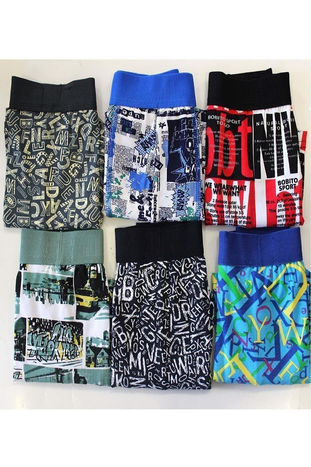 7li Trend Desen Erkek Boxer