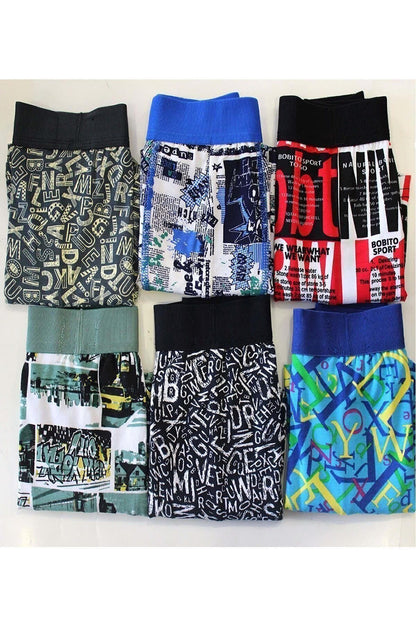 7li Trend Desen Erkek Boxer