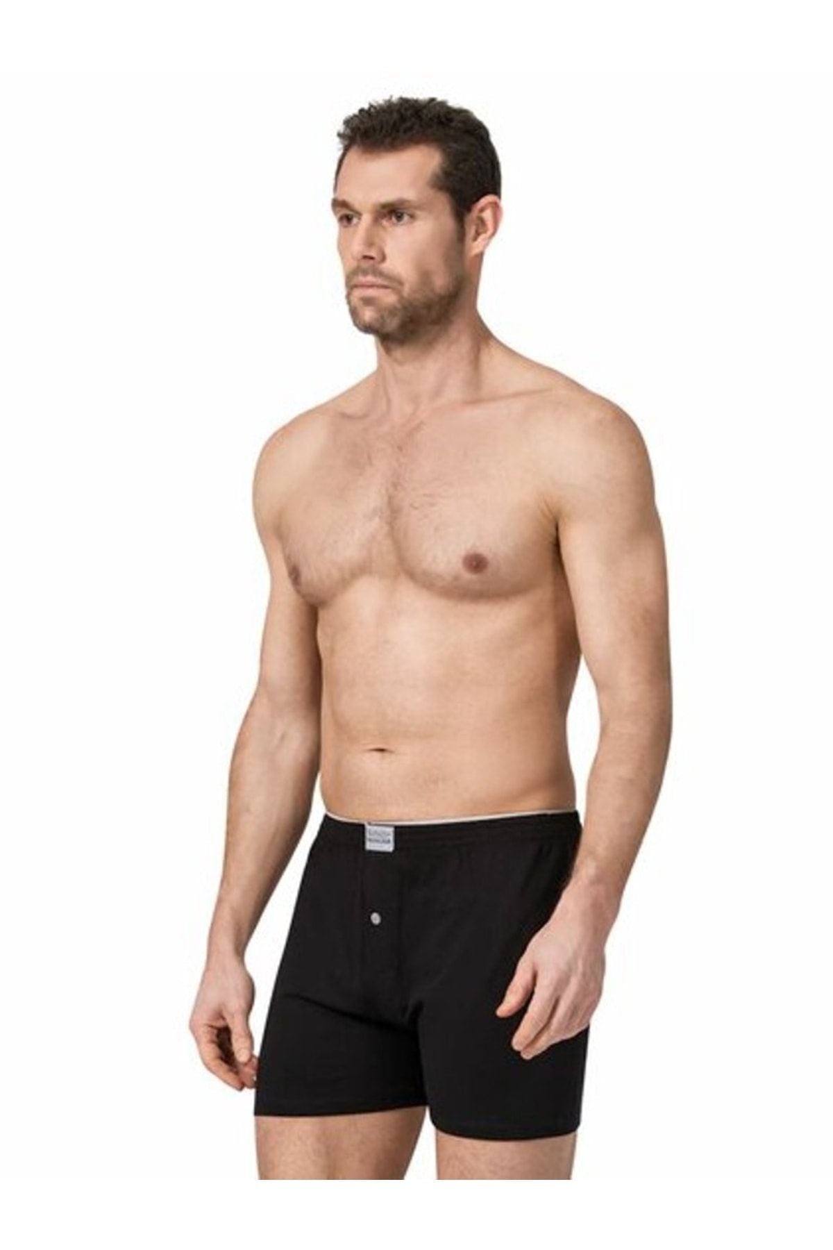 125 Havlu Bel %100 Pamuk 6'lı Lacivert Erkek Boxer