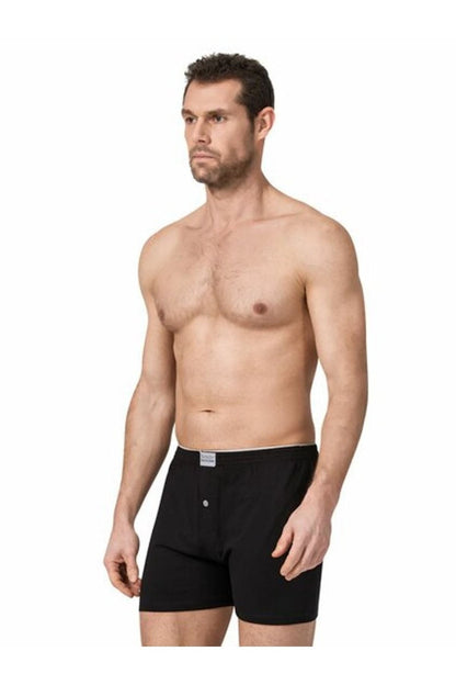 125 Havlu Bel %100 Pamuk 6'lı Lacivert Erkek Boxer