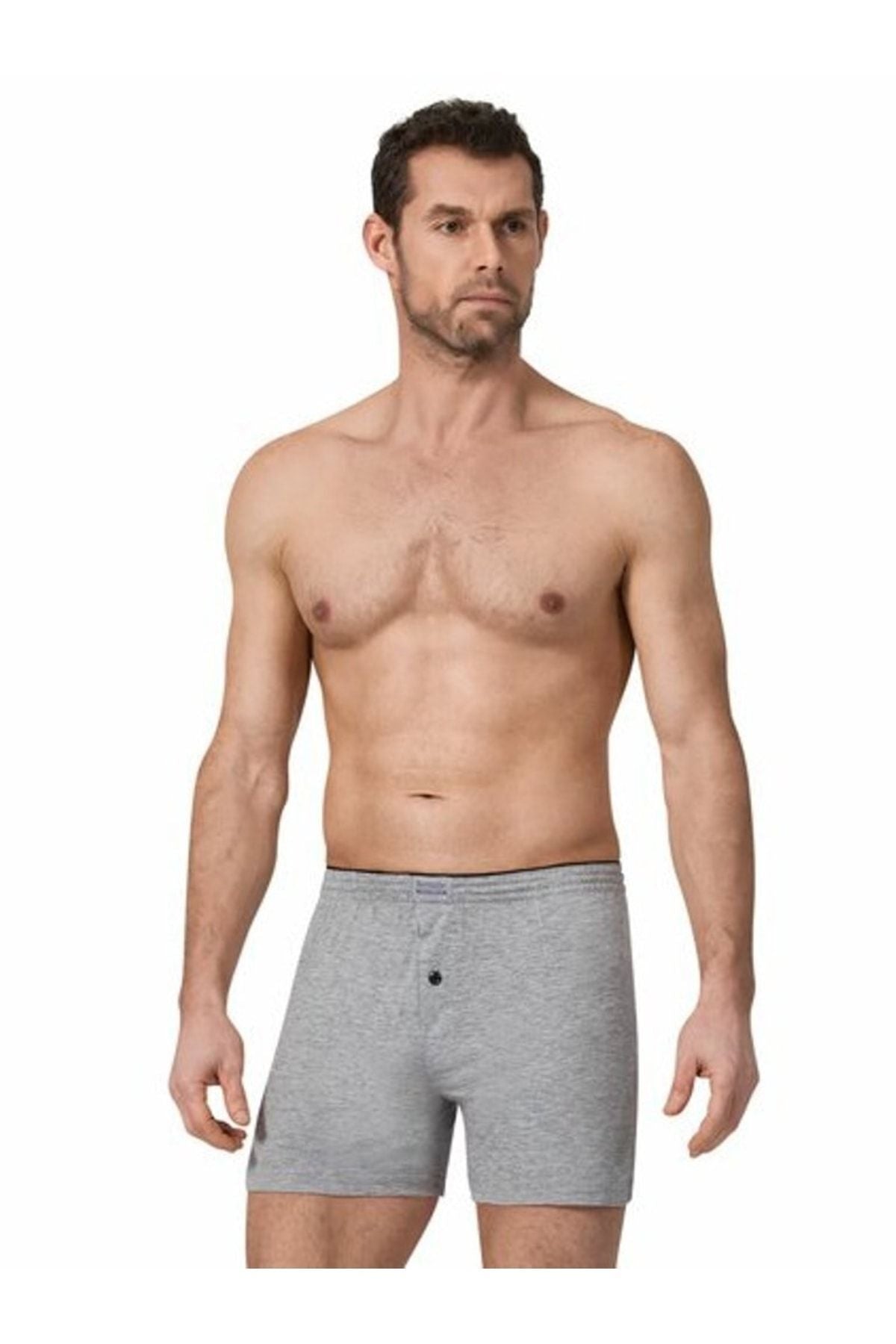 125 Havlu Bel %100 Pamuk 6'lı Lacivert Erkek Boxer