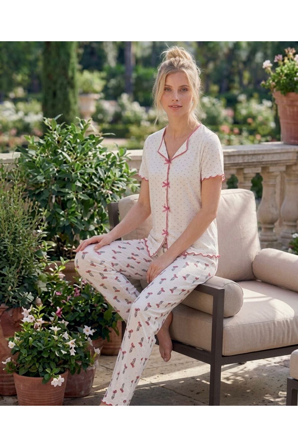 Kaşkorse Pijama Takımı