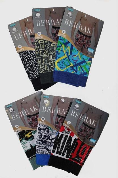 7li Trend Desen Erkek Boxer