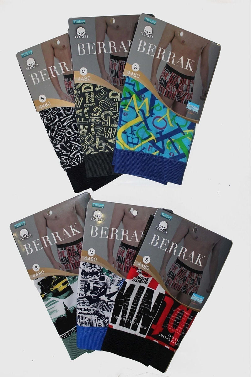 7li Trend Desen Erkek Boxer
