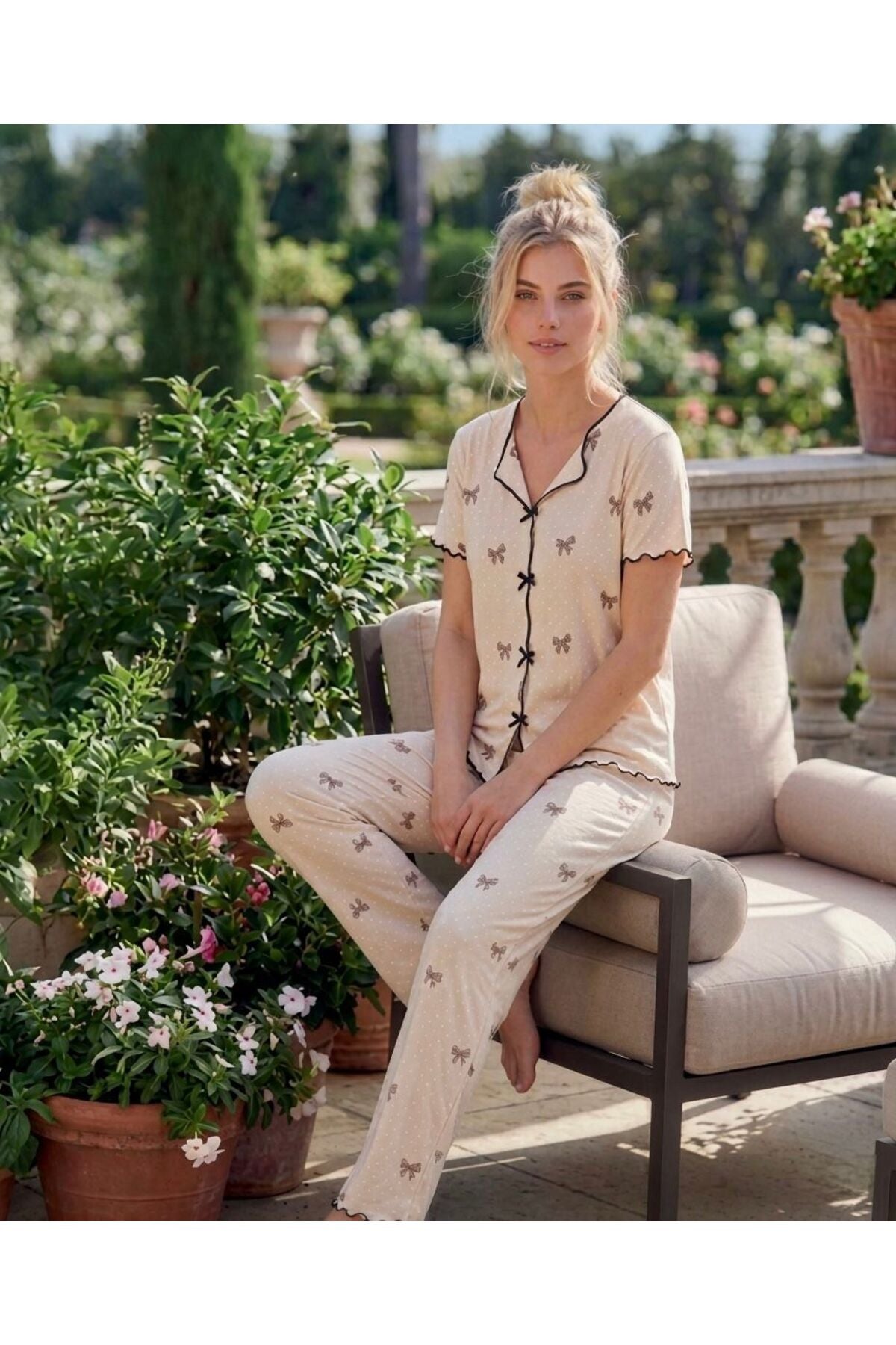Kaşkorse Pijama Takımı