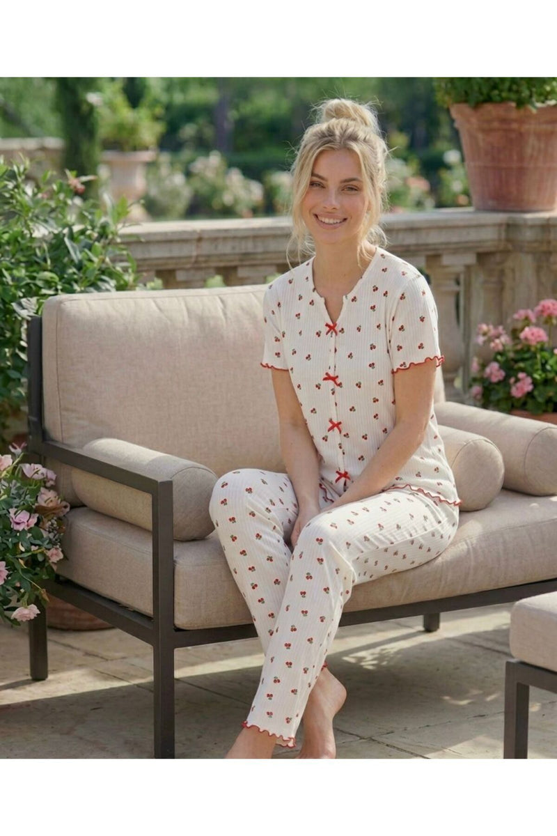 Kaşkorse Pijama Takımı