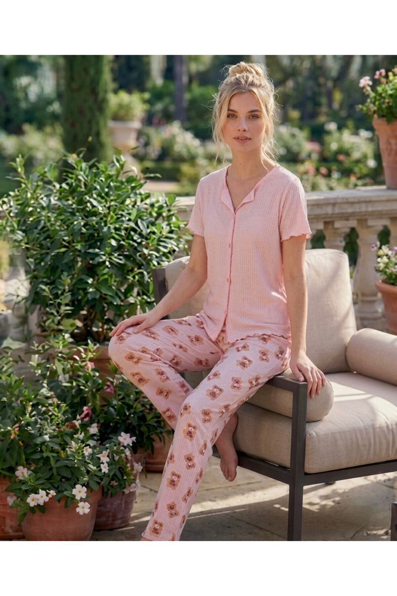 Kaşkorse Pijama Takımı