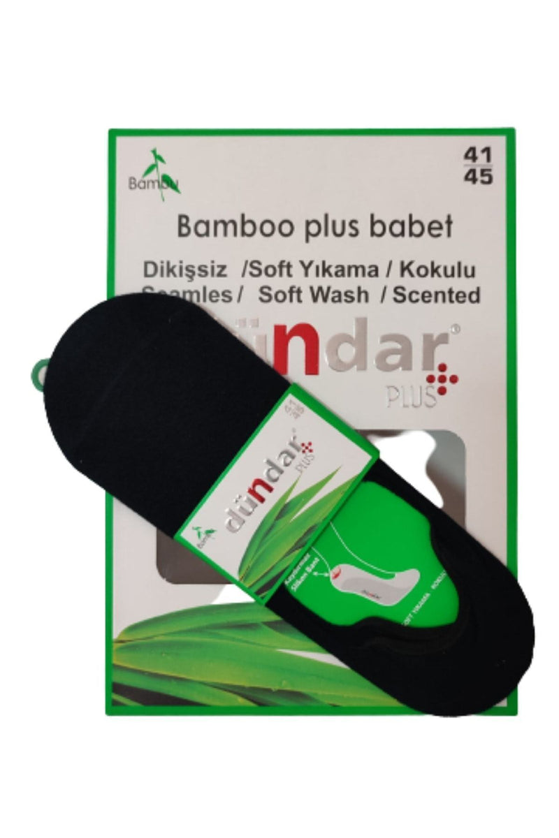 Erkek Babet Bambu Dikişsiz Kokulu 12 Li( 6 Adet Siyah , 6 Adet Beyaz)