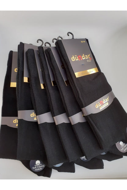Erkek Soket Çorap Dikişsiz Cotton 12'lı Paket Soft Yıkama Dogal Parfumlu