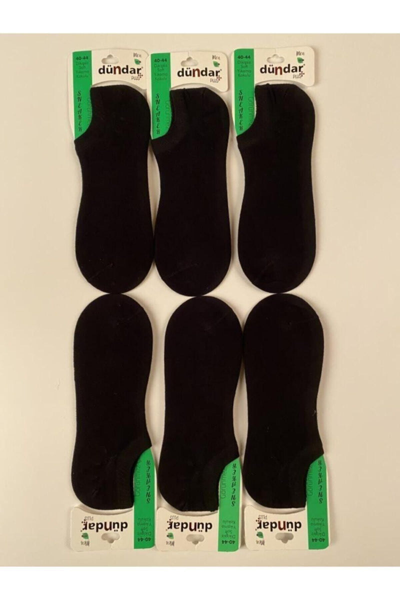 Erkek Sneaker Çorap Bambu Dikişsiz 6'lı